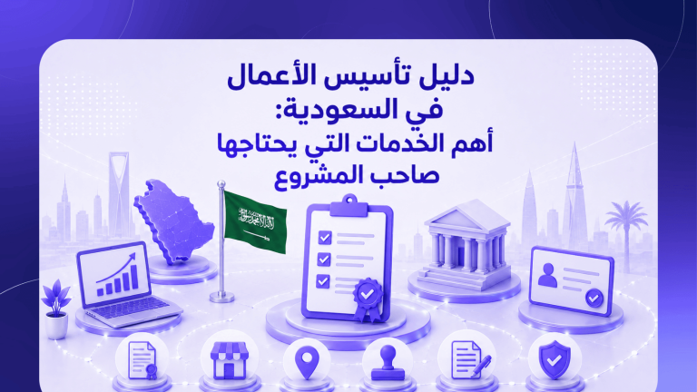 دليل تأسيس الأعمال في السعودية: أهم الخدمات التي يحتاجها صاحب المشروع
